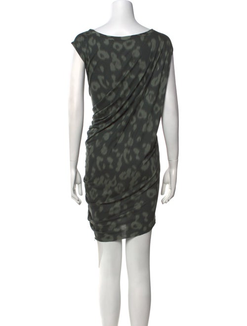 AllSaints Printed Knee-Length Dress