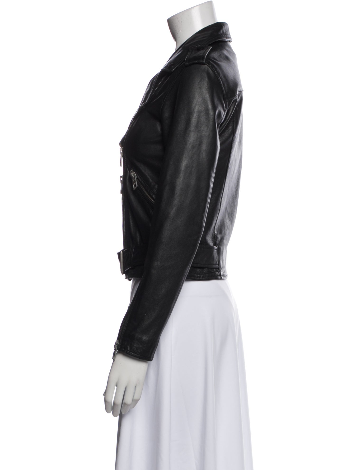 AllSaints Leather Biker Jacket