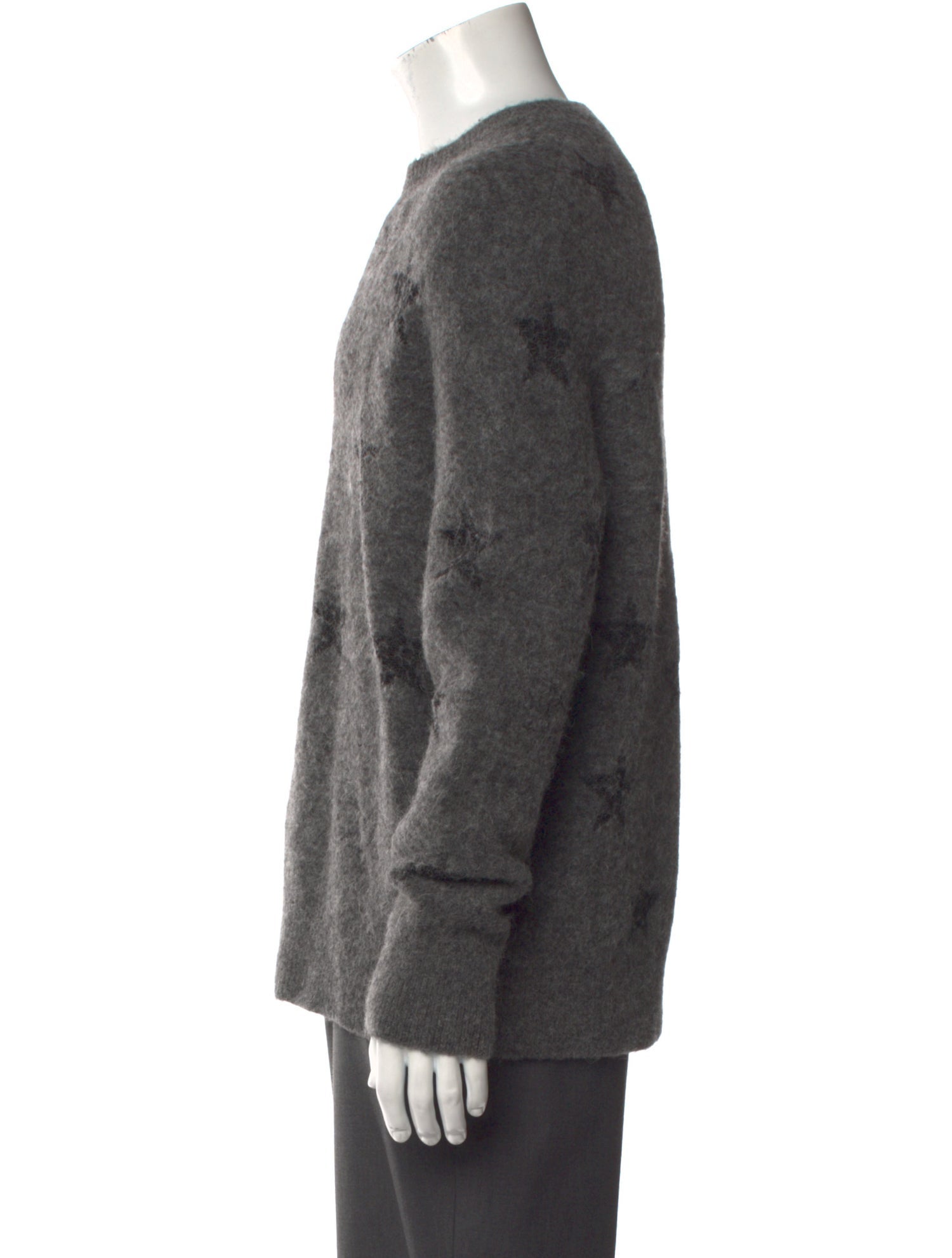 AllSaints Crew Neck Long Sleeve Pullover