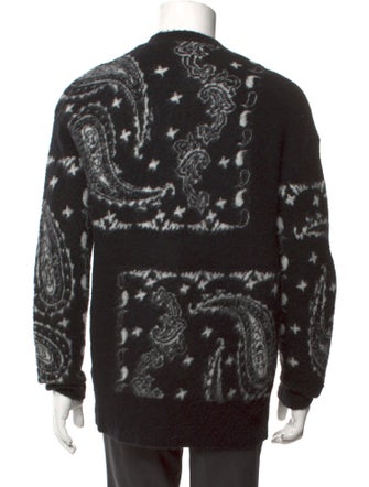 AllSaints Paisley Print Crew Neck Pullover