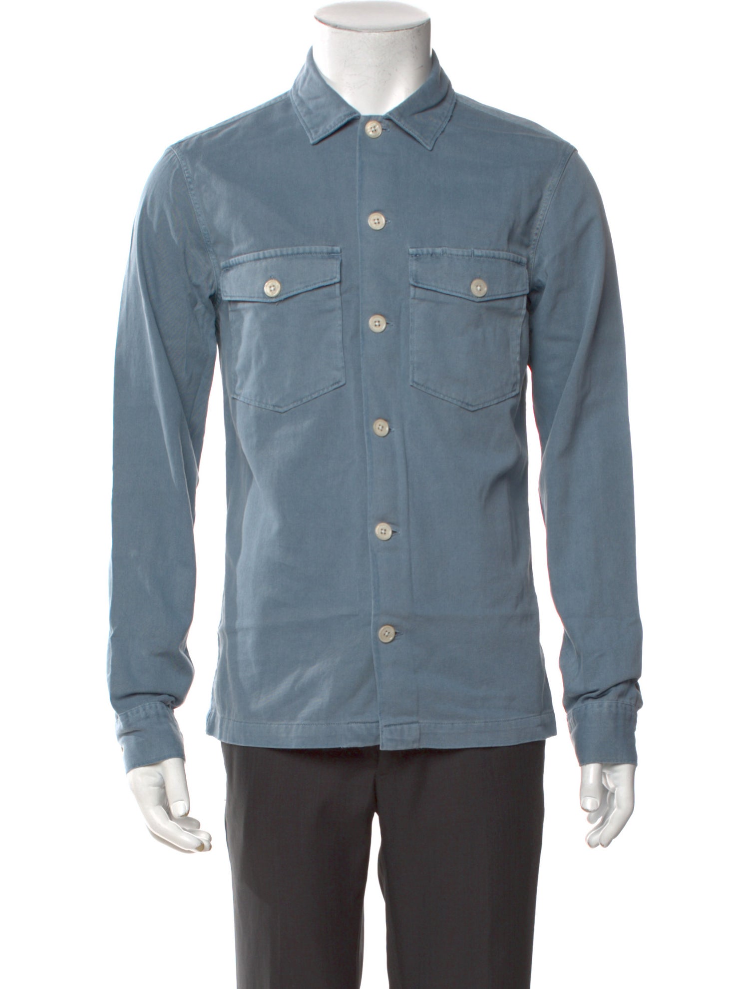 AllSaints Long Sleeve Denim Shirt w/ Tags