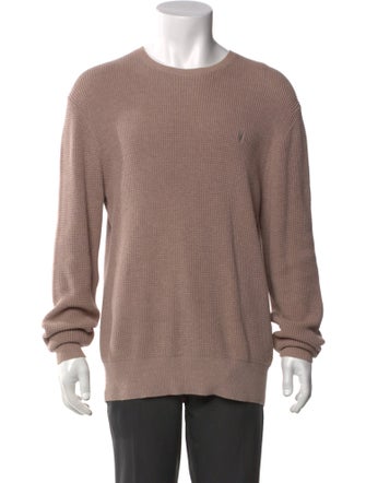 AllSaints Crew Neck Long Sleeve Pullover