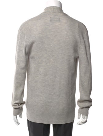 AllSaints Merino Wool Open Front Cardigan