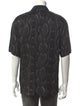 AllSaints Animal Print Short Sleeve Shirt