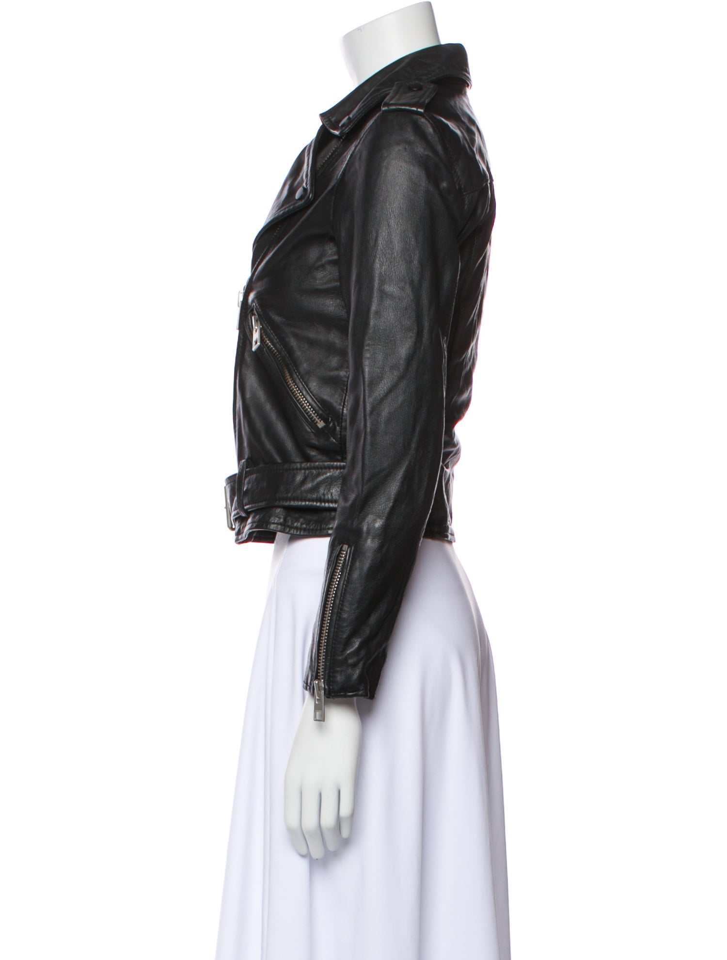 AllSaints Leather Biker Jacket