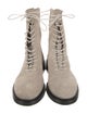 AllSaints Suede Combat Boots