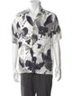 AllSaints Floral Print Short Sleeve Shirt