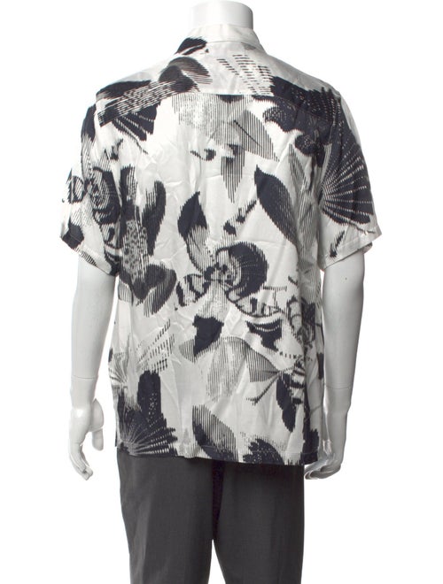 AllSaints Floral Print Short Sleeve Shirt