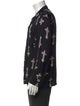 AllSaints Printed Long Sleeve Dress Shirt