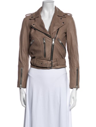 AllSaints Leather Biker Jacket