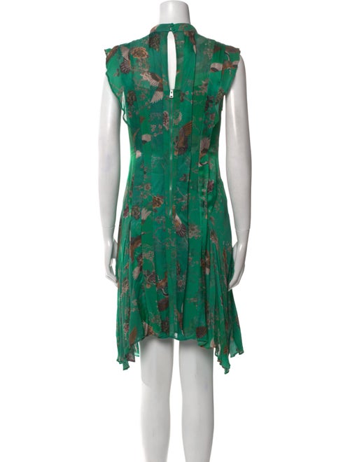 AllSaints Floral Print Mini Dress