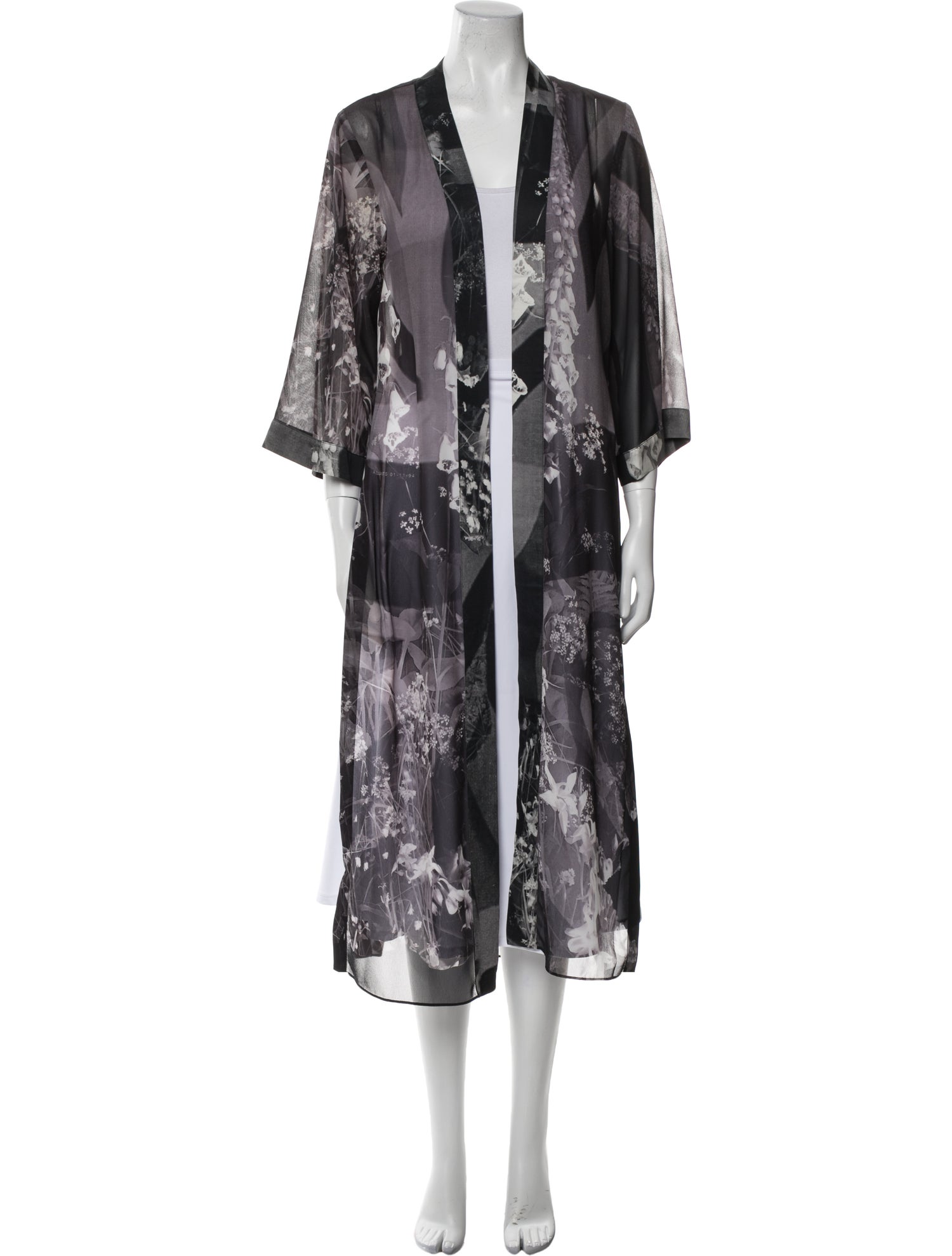 AllSaints Floral Print Evening Jacket