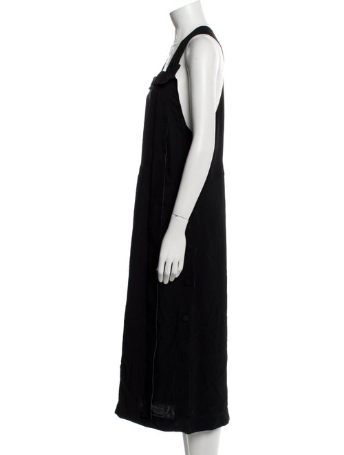 AllSaints Square Neckline Long Dress
