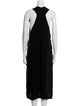 AllSaints Square Neckline Long Dress