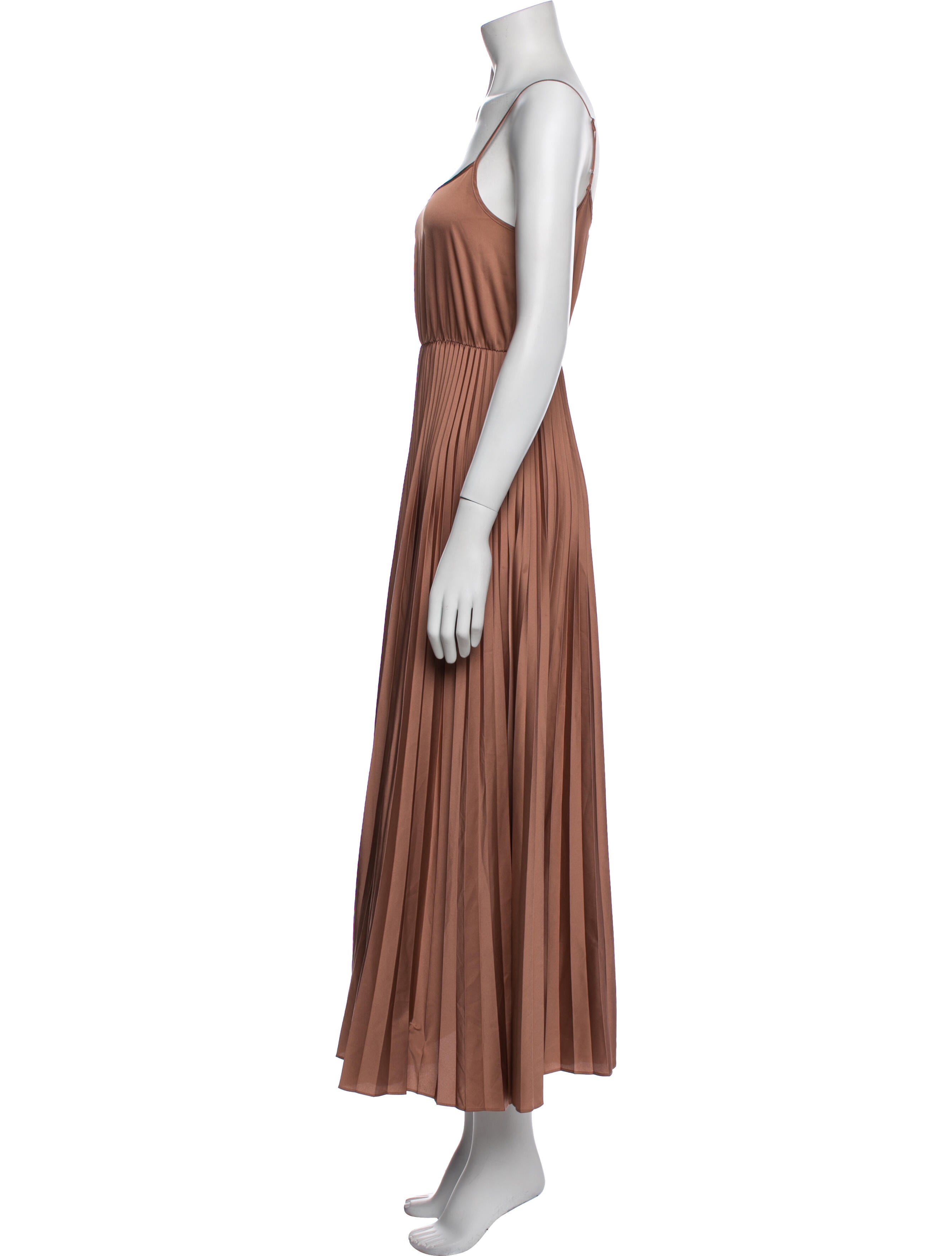 AllSaints Square Neckline Long Dress