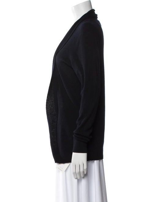 AllSaints Wool Open Front Sweater