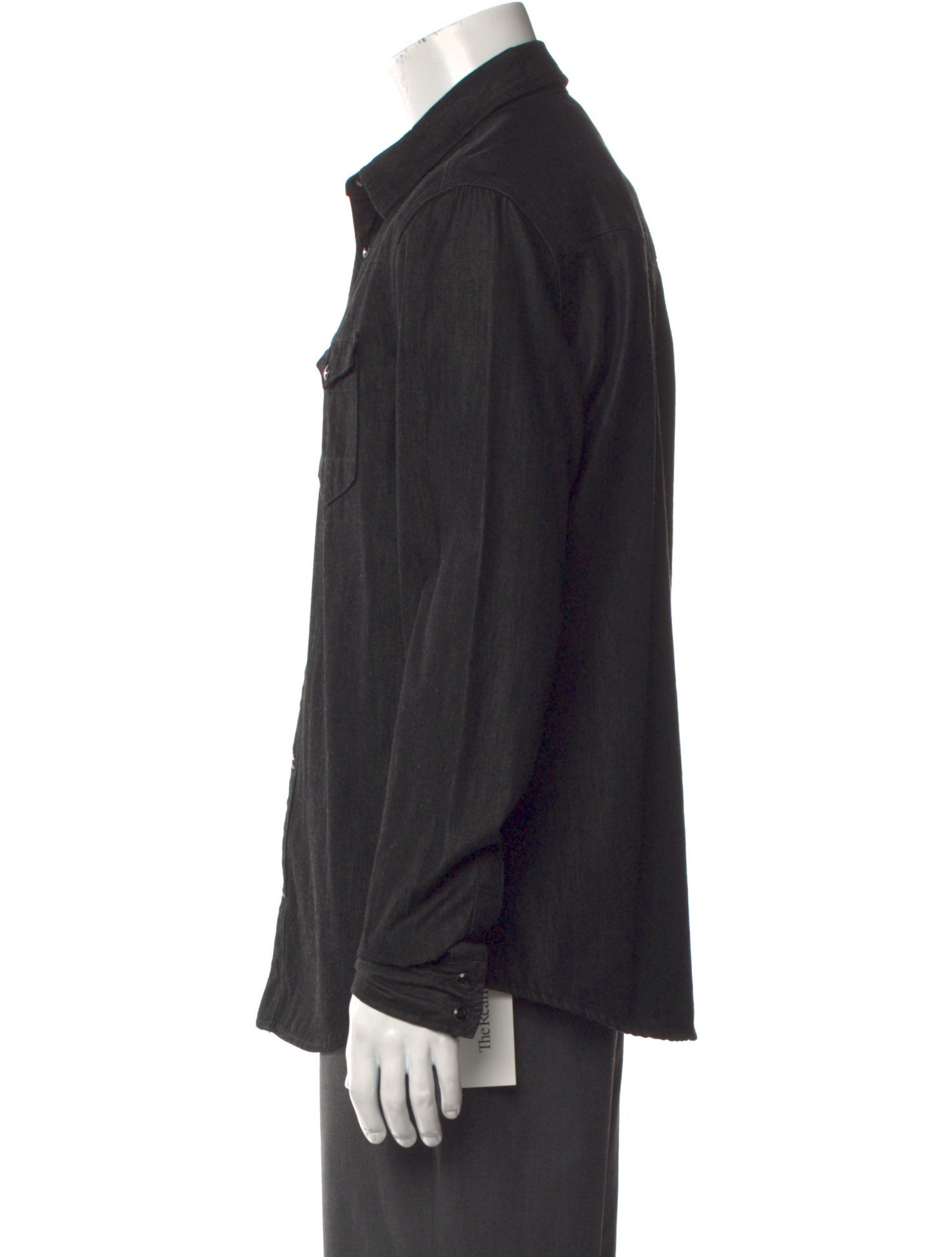 AllSaints Long Sleeve Denim Shirt