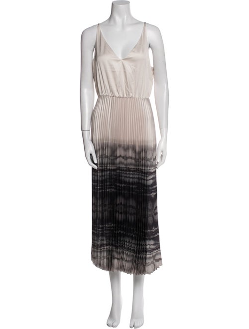 AllSaints Striped Long Dress