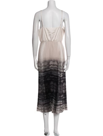 AllSaints Striped Long Dress