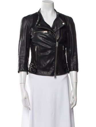 AllSaints Leather Biker Jacket