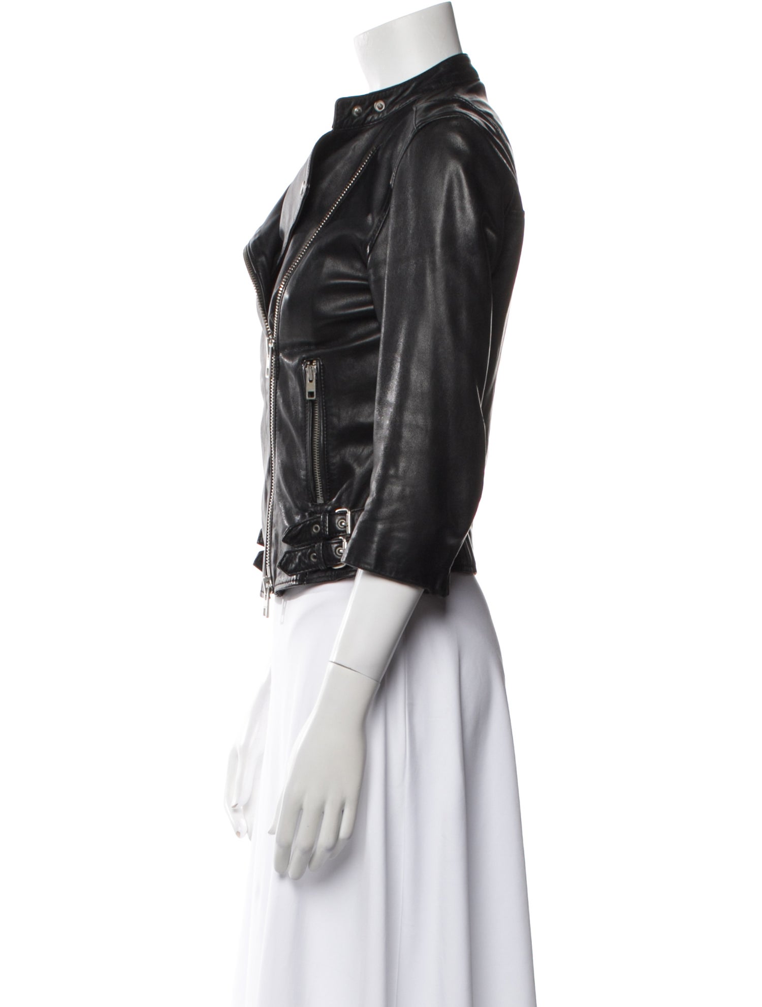 AllSaints Leather Biker Jacket