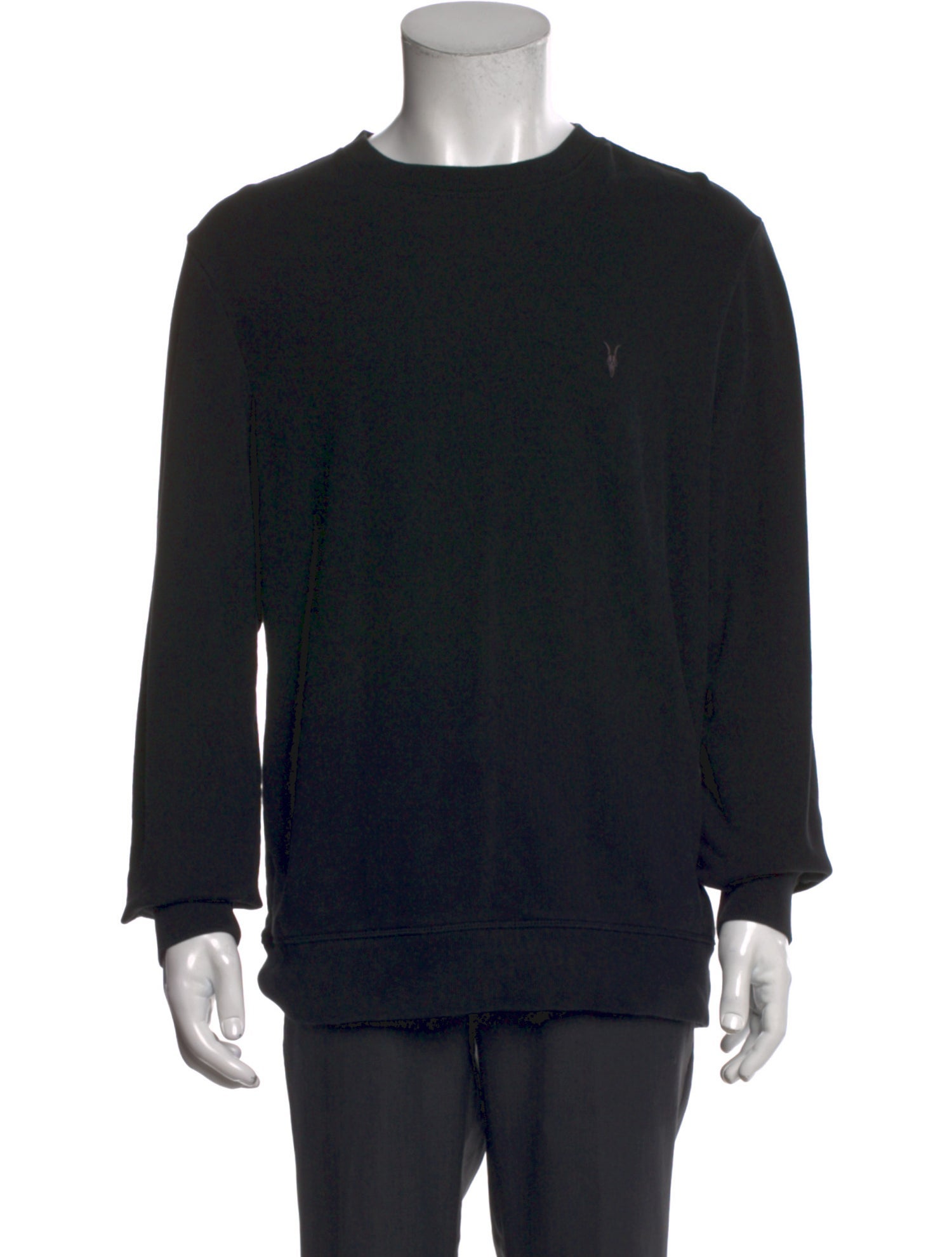 AllSaints Crew Neck Long Sleeve Sweatshirt