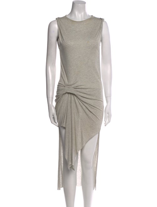 AllSaints Bateau Neckline Long Dress