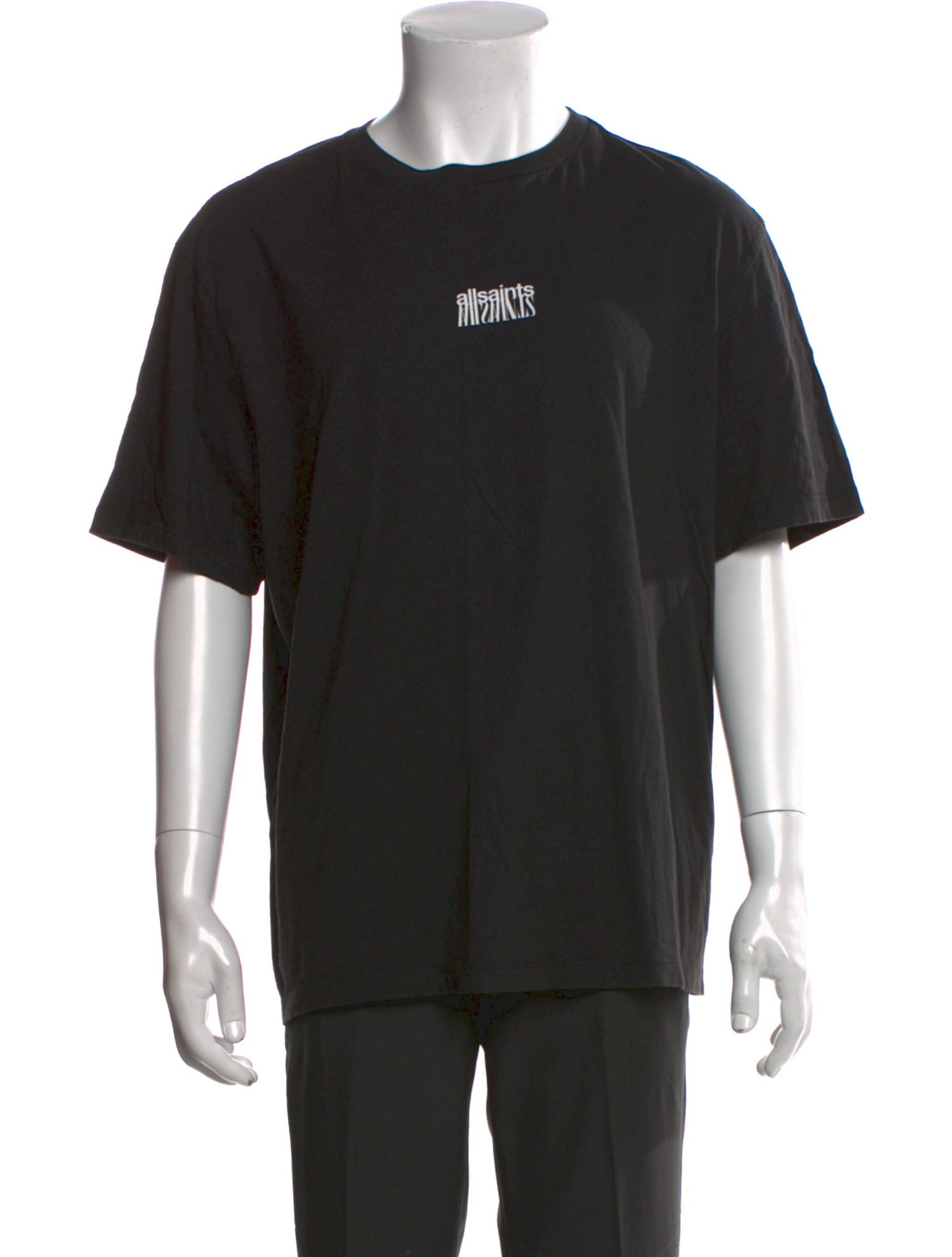 AllSaints Graphic Print Crew Neck T-Shirt