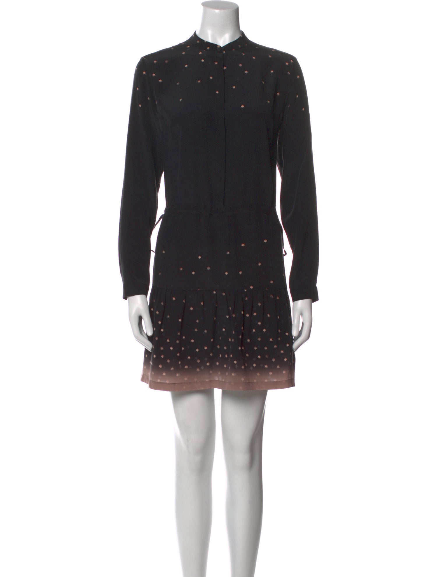 AllSaints Silk Mini Dress