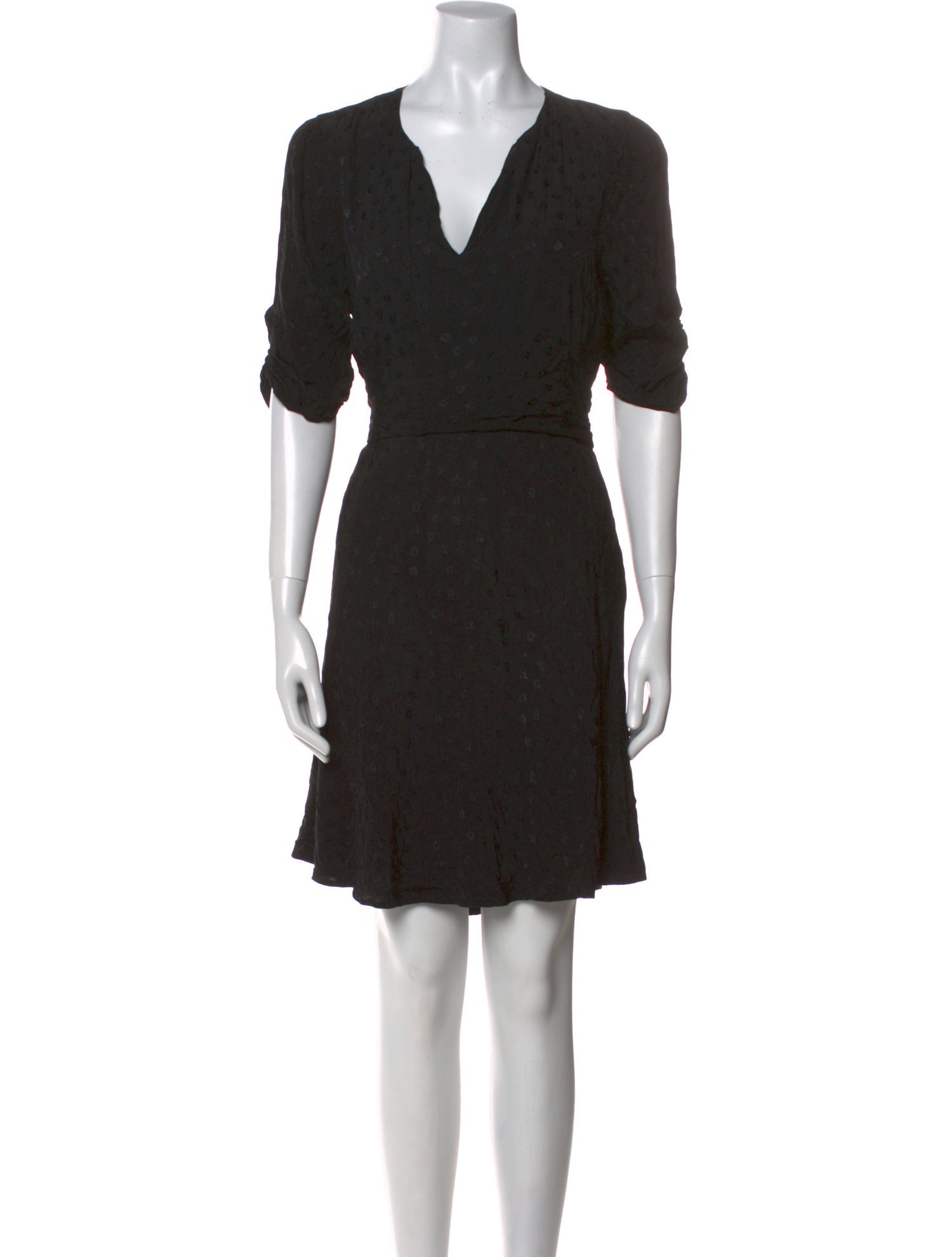 AllSaints V-Neck Mini Dress