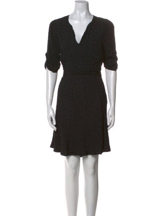 AllSaints V-Neck Mini Dress