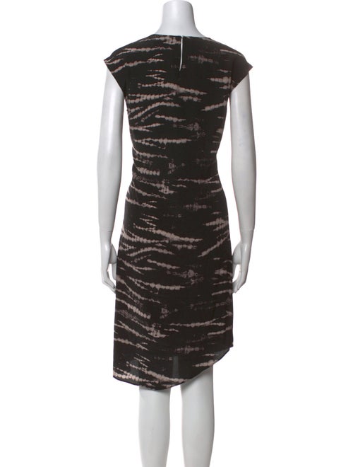 AllSaints Silk Midi Length Dress