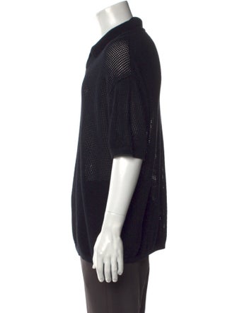 AllSaints Collar Short Sleeve Polo Shirt