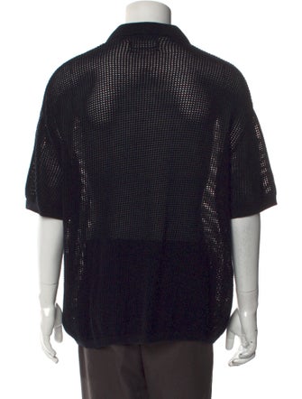 AllSaints Collar Short Sleeve Polo Shirt