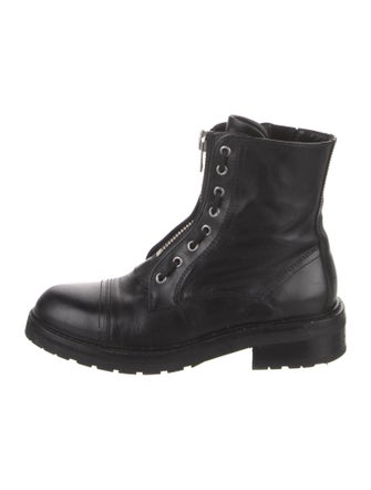 AllSaints Leather Combat Boots