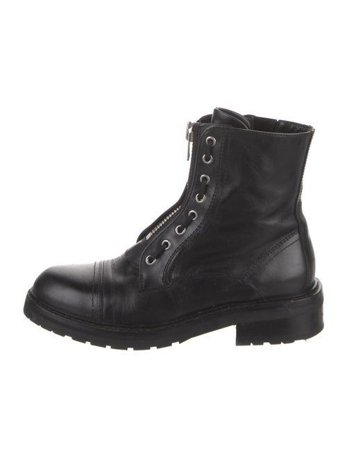 AllSaints Leather Combat Boots