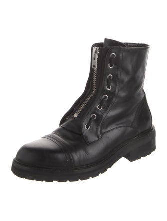 AllSaints Leather Combat Boots