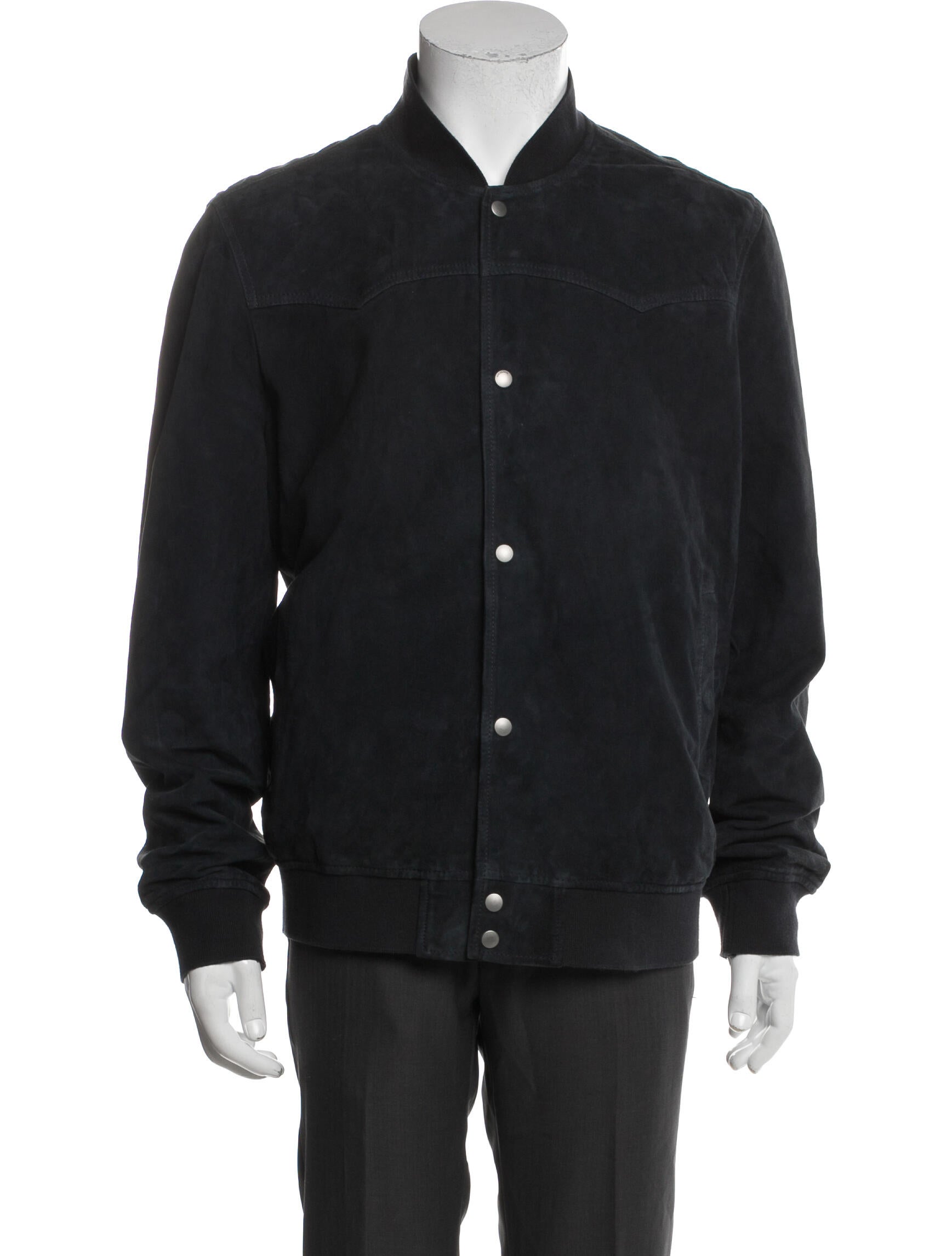 AllSaints Suede Bomber Jacket