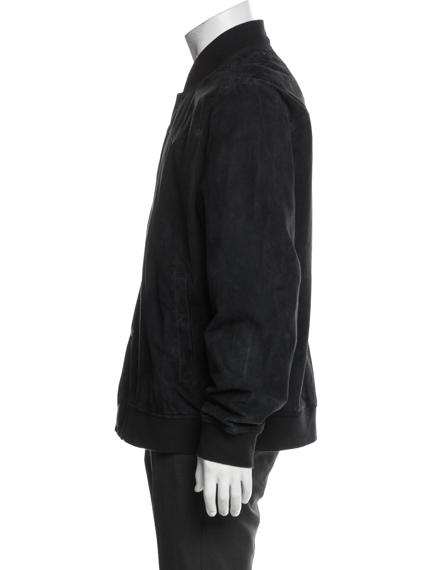 AllSaints Suede Bomber Jacket