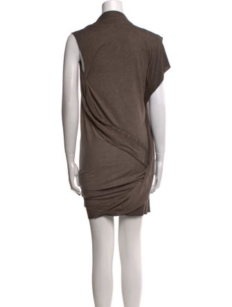 AllSaints Cowl Neck Mini Dress