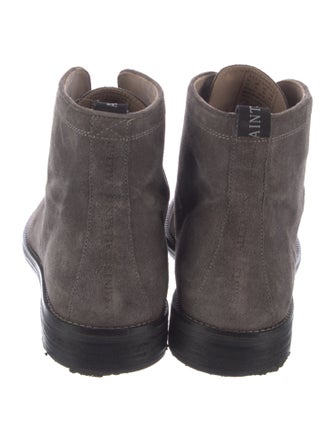 AllSaints Suede Lace-Up Boots