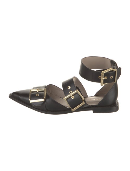 AllSaints Leather D'Orsay Flats