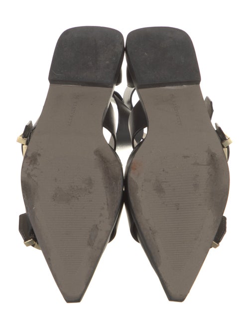 AllSaints Leather D'Orsay Flats