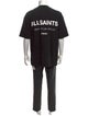AllSaints Graphic Print Crew Neck T-Shirt