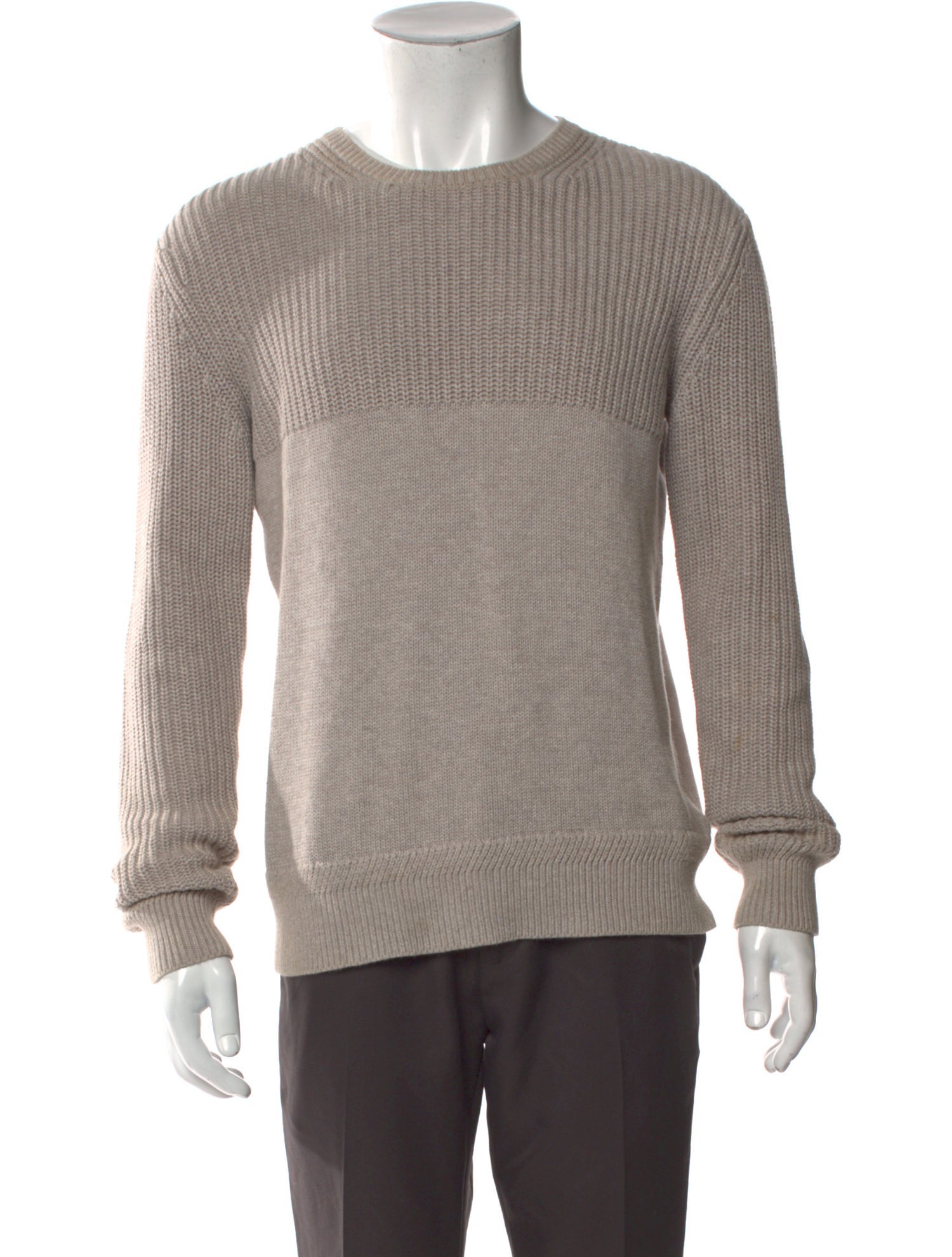 AllSaints Crew Neck Long Sleeve Pullover