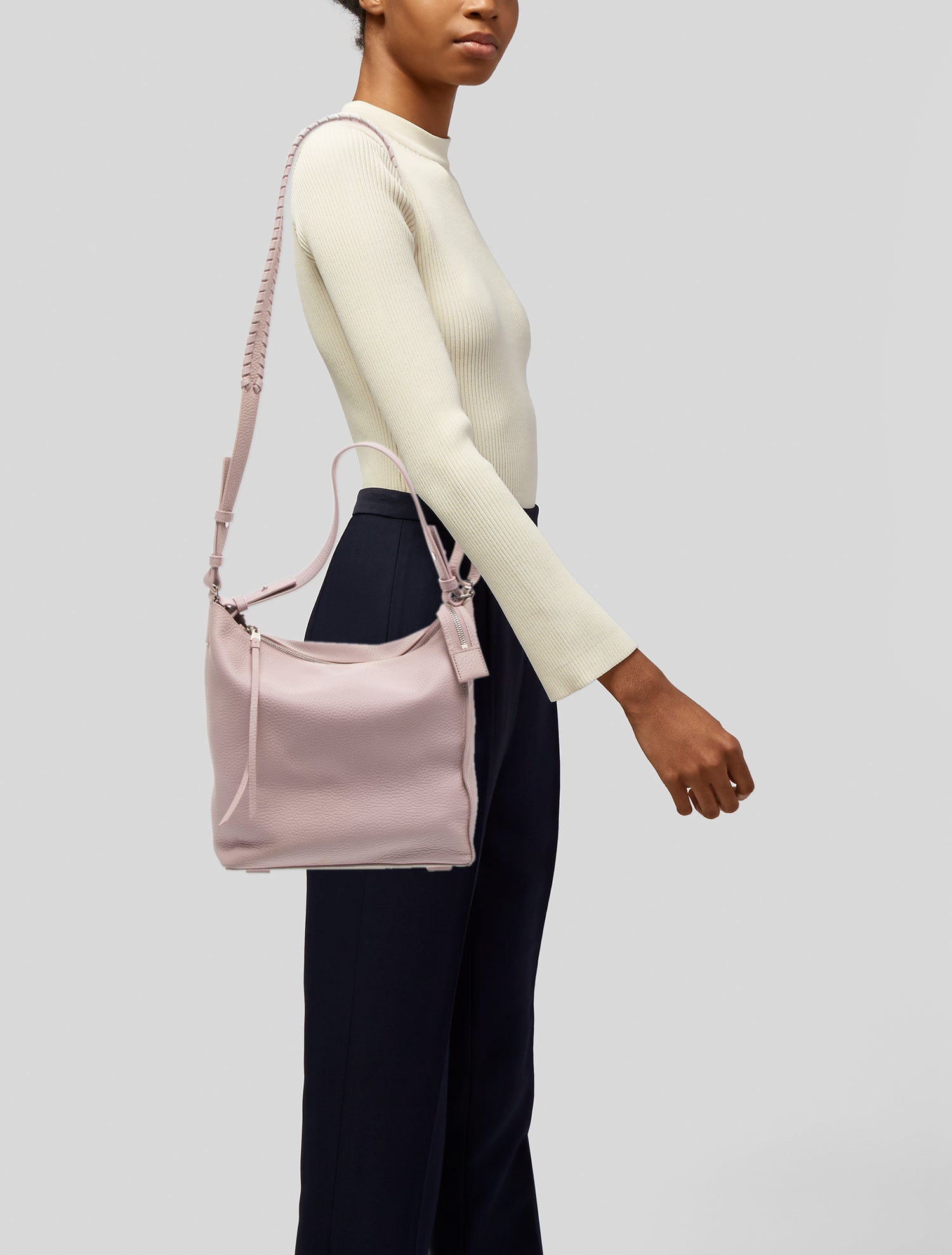 AllSaints Leather Hobo