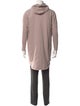 AllSaints Mock Neck Long Sleeve Hoodie