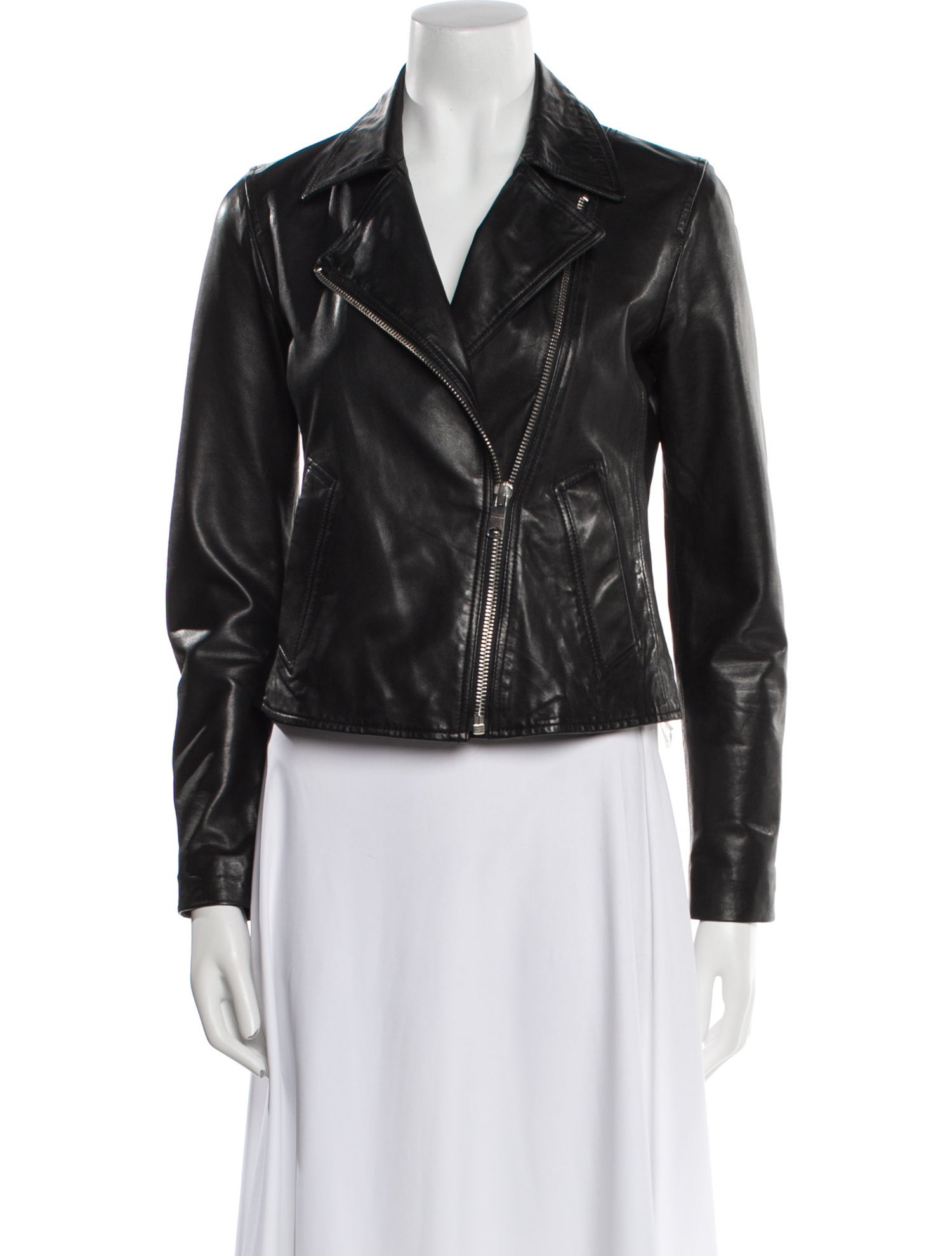 AllSaints Leather Biker Jacket