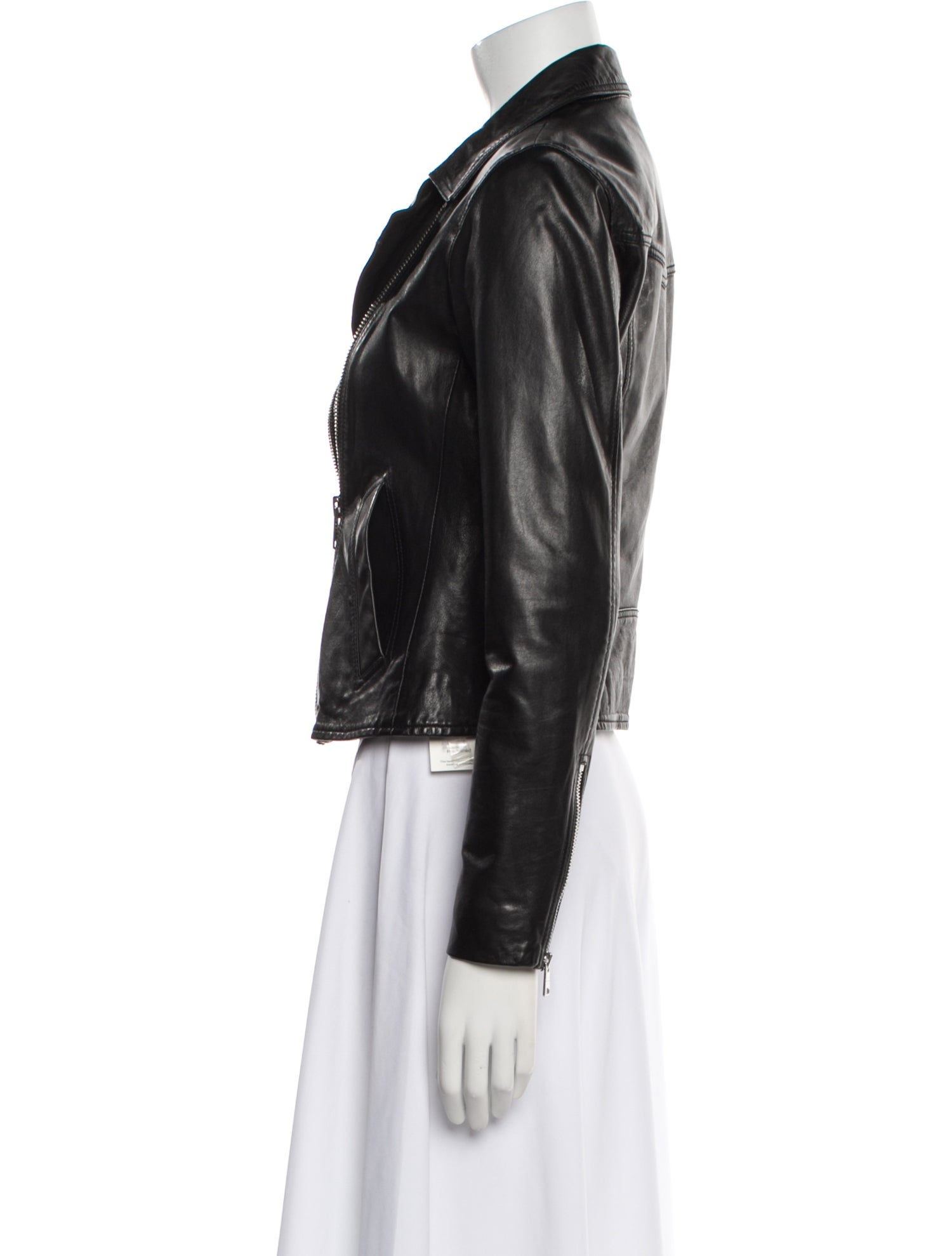 AllSaints Leather Biker Jacket