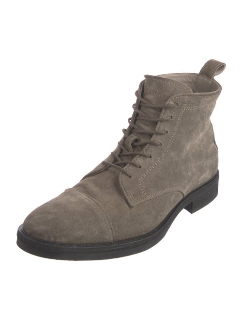AllSaints Suede Lace-Up Boots